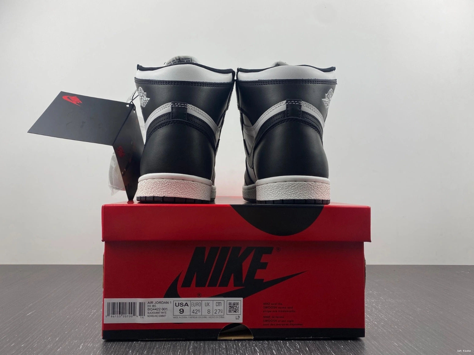 White Jordan High 85 (2023) 1 - Retro Black BQ4422-001 0424